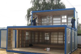 Производство бытовок двухэтажных