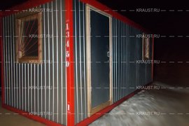Блок контейнер ЭБК-01 с дополнительным окном г. Истра