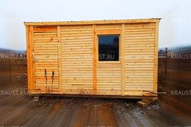 Деревянная бытовка фото