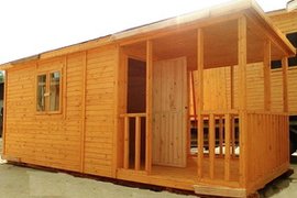 Бытовки из бруса под ключ 9 на 3 фото