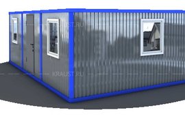 Обшивка бытовки фото