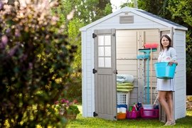 Садовые хозблоки фото