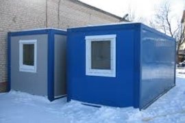 Блок контейнеры из сэндвич панелей фото