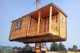 Деревянные бытовки дешево с установкой фото