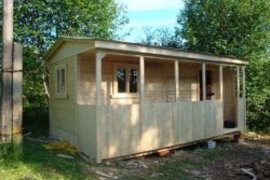 Деревянные бытовки для дачи