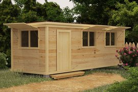 Деревянные бытовки 