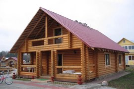 Дома из оцилиндрованного бревна