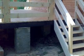 Фундамент для бытовки