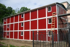 Металлические модульные здания