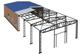 Модульные здания чертежи схема