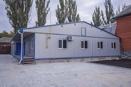 Модульное здание столовая фотография