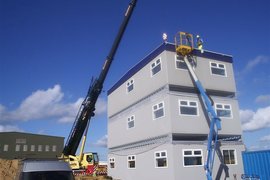 Разборные модульные здания