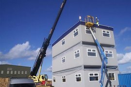 Строительство модульных зданий фотография