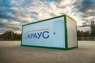 Брендирование блок-контейнеров фото