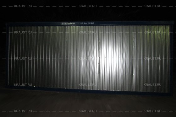 Блок контейнер БК-00 ДВП, г. Истра, задняя стенка