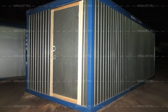 Блок контейнер БК-00 ДВП, г. Истра, вход