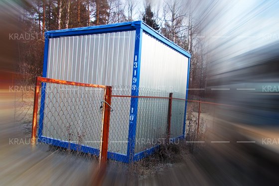 Блок контейнер БК-011 ДВП фото