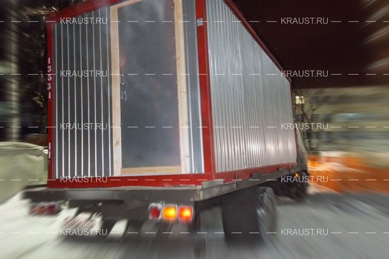 Блок контейнер ЭБК-01 ДВП дер. Стулово фото