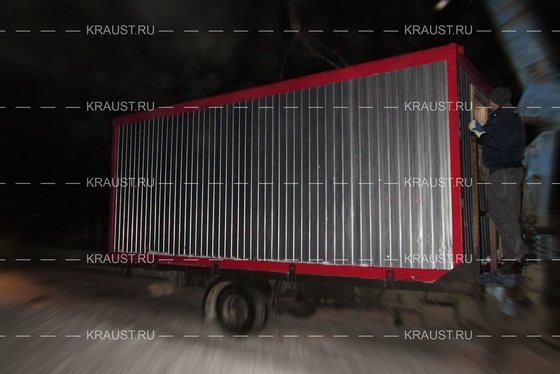 Блок контейнер ЭБК-01 ДВП дер. Стулово фото