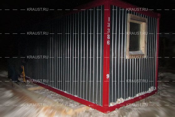 Блок контейнер ЭБК-01 ДВП дер. Стулово фото