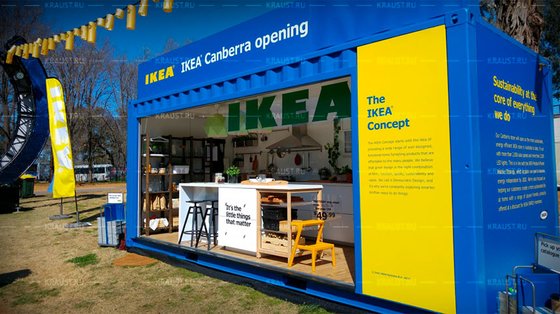 Блок-контейнер с окнами в пол г. Ачинск фото