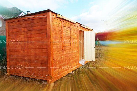 Брусовая бытовка г. Юбилейный фото