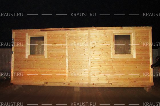 Бытовка деревянная г. Коломна фото