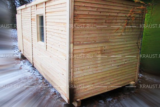 Бытовка деревянная г. Лобня фото