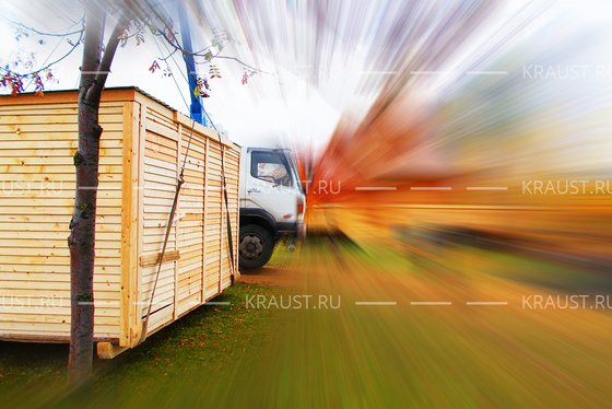 Бытовка деревянная г. Обнинск фото