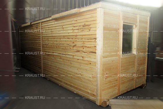 Бытовка-хозблок двухсекционная г.Чехов фото