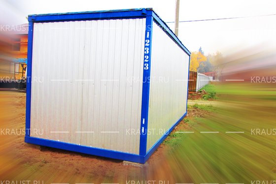 Бытовка металлическая деревня Назарьево фото