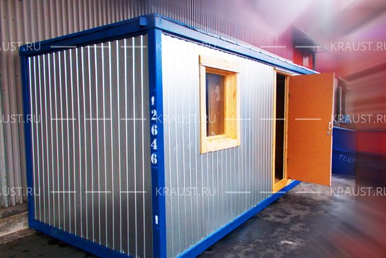 Бытовка металлическая г.Дмитров фото