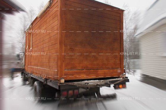 Деревянная баная г. Королев фото