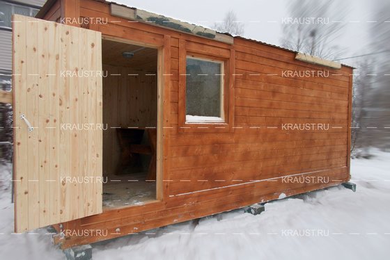 Деревянная баня г. Королев фото