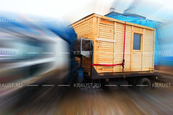 Деревянная бытовка Б-01 ДВП 4М