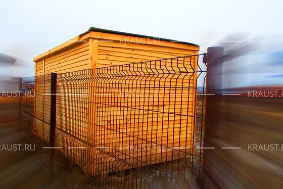 Деревянная бытовка Б-01 ДВП 4М