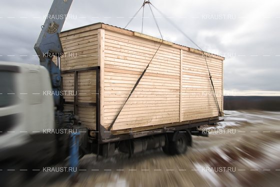 Деревянная бытовка Б-02 ДВП г.Ржев фото