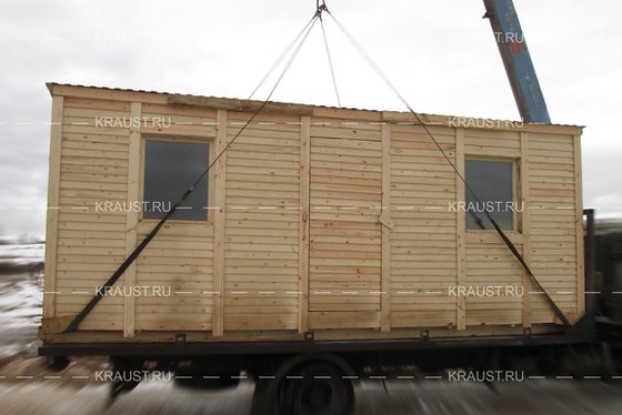 Деревянная бытовка Б-02 ДВП г.Ржев фото