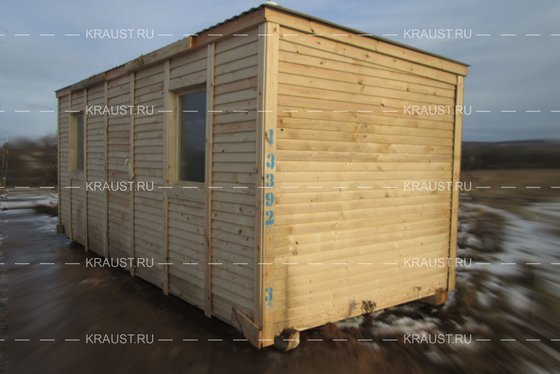 Деревянная бытовка Б-02 ДВП г.Ржев фото