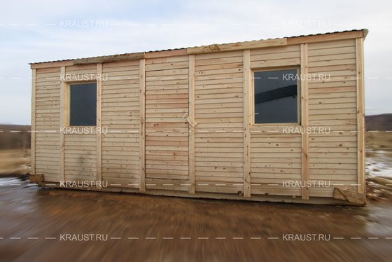 Деревянная бытовка Б-02 ДВП г.Ржев фото