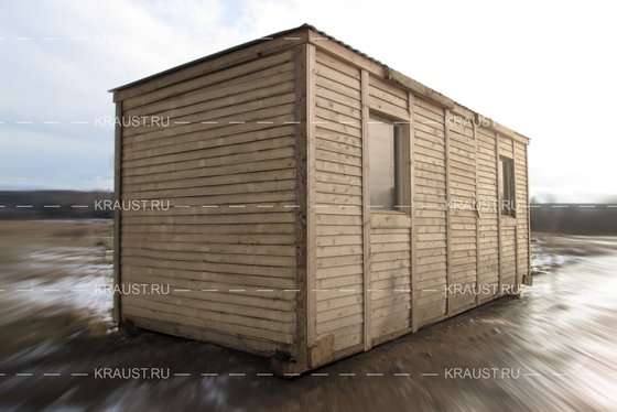 Деревянная бытовка Б-02 ДВП г.Ржев фото