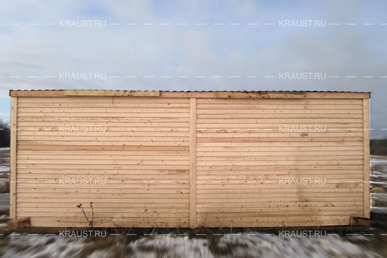 Деревянная бытовка Б-02 ДВП г.Ржев фото