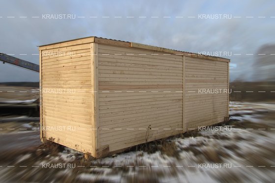 Деревянная бытовка Б-02 ДВП г.Ржев фото