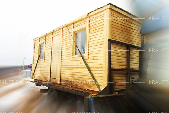 Деревянная бытовка Б-02 ДВП фото