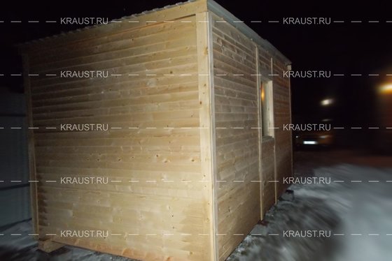 Деревянная бытовка г.Кубинка фото