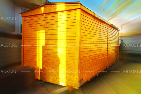 Деревянная бытовка, г. Пушкино фото