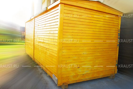 Деревянная бытовка, г. Пушкино фото