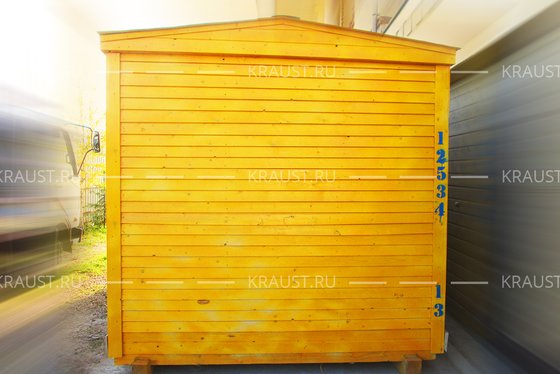 Деревянная бытовка, г. Пушкино фото