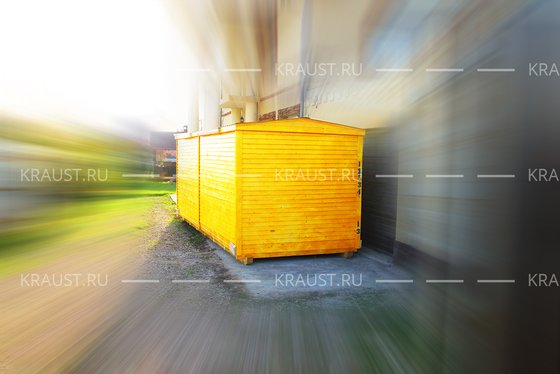 Деревянная бытовка, г. Пушкино фото