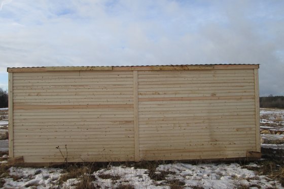 Деревянная бытовка г.Звенигород фото